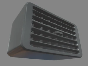 Car Air Conditioning 3D Model