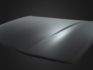 Car Bonnet 01 3Dモデル