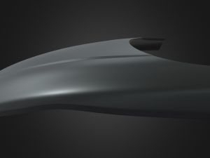 Car Bonnet 01 3D मॉडल