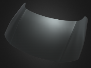 Car Bonnet 01 3D मॉडल