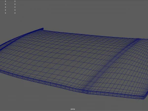 Car Bonnet 01 3D Model