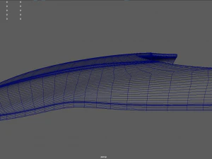 Car Bonnet 01 3D Model