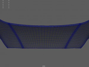 Car Bonnet 01 3D Model