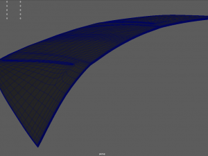 Car Bonnet 02 3D Model