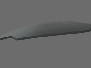Car Bonnet 04 3D Model