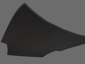 Car Bonnet 04 3D Model