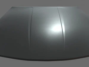 Car Bonnet 04 3D Model