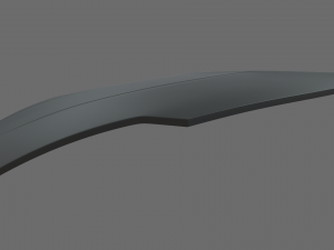 Car Bonnet 04 3D Model