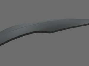 Car Bonnet 04 3D Model