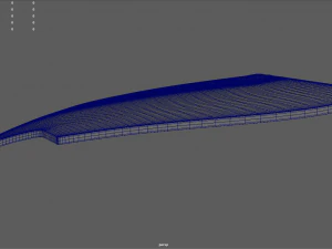 Car Bonnet 04 3D Model