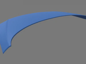 Car Bonnet 05 3D Model