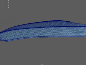 Car Bonnet 05 3D Model