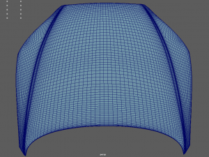 Car Bonnet 05 Modelo 3D