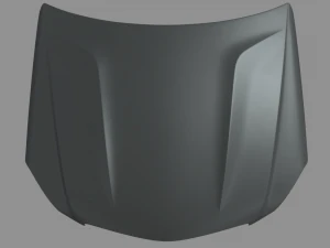 Car Bonnet 06 3D Model