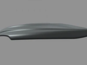 Car Bonnet 06 3D Model