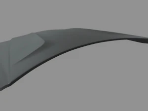 Car Bonnet 06 3D Model