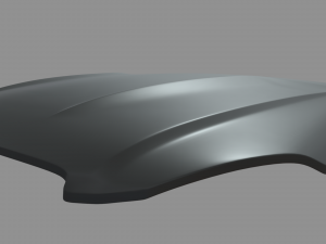 Car Bonnet 06 Modelo 3D