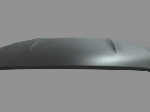 Car Bonnet 06 3D Model