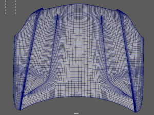 Car Bonnet 06 Modelo 3D