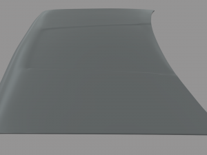 Car Bonnet 07 3D Model