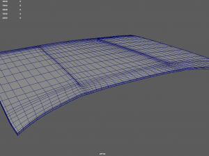 Car Bonnet 07 3D Model