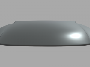 Car Bonnet 08 3D Model