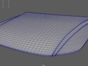 Car Bonnet 08 3D Model
