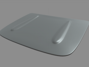 Car Bonnet 09 3Dモデル