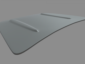 Car Bonnet 09 3D मॉडल