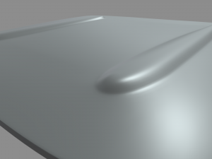 Car Bonnet 09 3D मॉडल