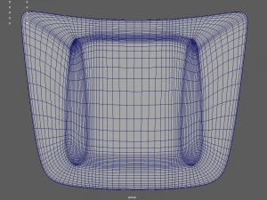 Car Bonnet 09 3D Model