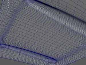 Car Bonnet 09 3D Model
