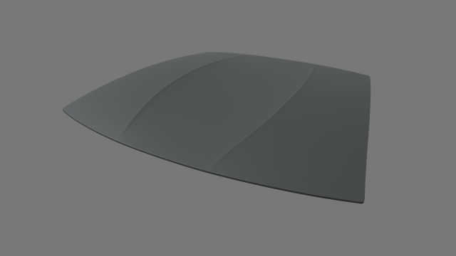 Car Bonnet 010 3D Model .c4d .max .obj .3ds .fbx .stl .blend 