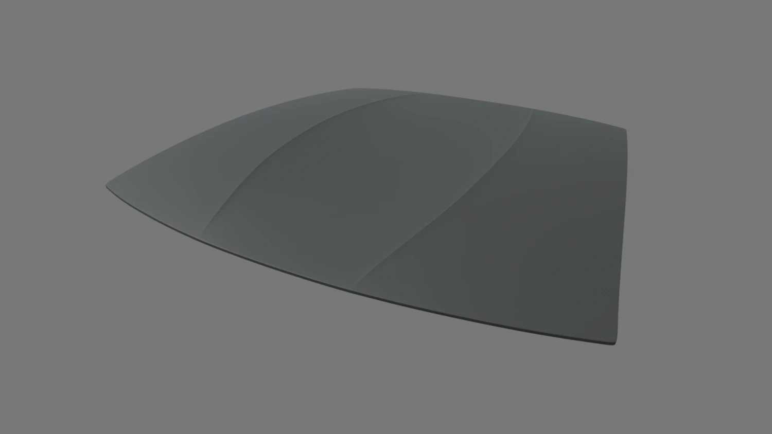 Car Bonnet 010 3D Model .c4d .max .obj .3ds .fbx .stl .blend