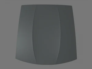 Car Bonnet 010 3D Model