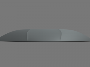Car Bonnet 010 3D Model