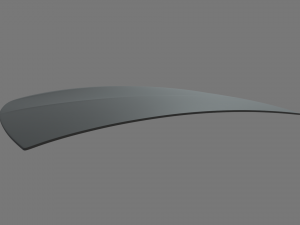 Car Bonnet 010 3D Model