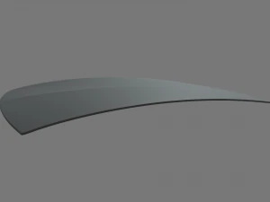 Car Bonnet 010 3D Model