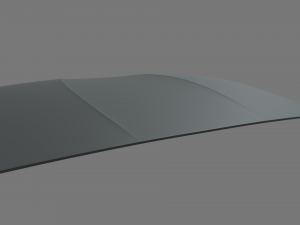 Car Bonnet 010 3D Model