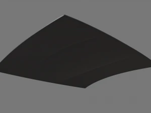Car Bonnet 010 3D Model