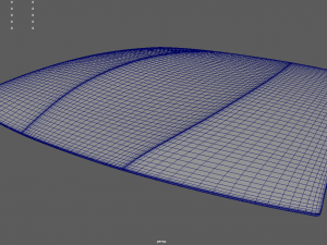 Car Bonnet 010 3D Model