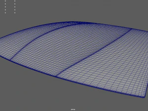 Car Bonnet 010 3D Model