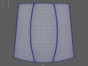 Car Bonnet 010 3D Model