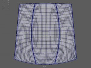 Car Bonnet 010 3D Model