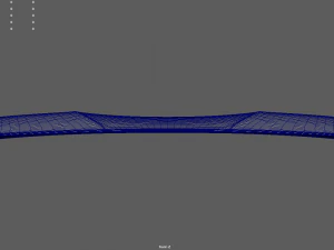 Car Bonnet 010 3D Model