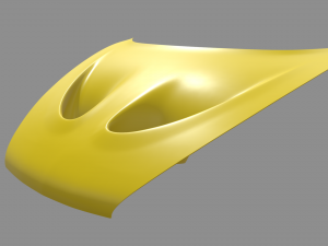 Car Bonnet Mclaren 3Dモデル