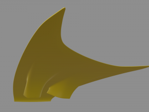Car Bonnet Mclaren 3D 모델