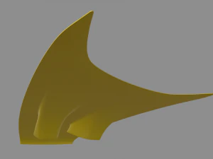 Car Bonnet Mclaren 3D Model