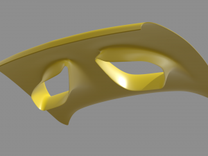 Car Bonnet Mclaren 3D 모델