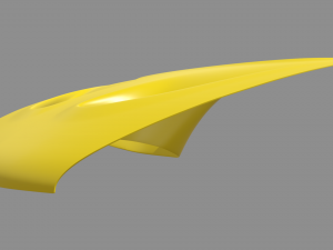 Car Bonnet Mclaren 3D 모델